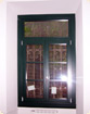 Double sash window, with true divided lites and transom